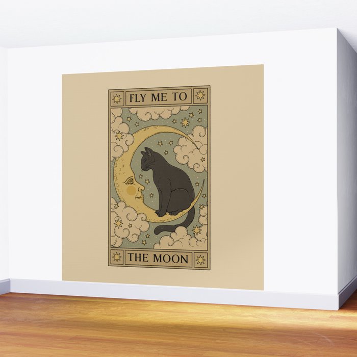 Fly Me to The Moon Wall Mural Gallery Image 2