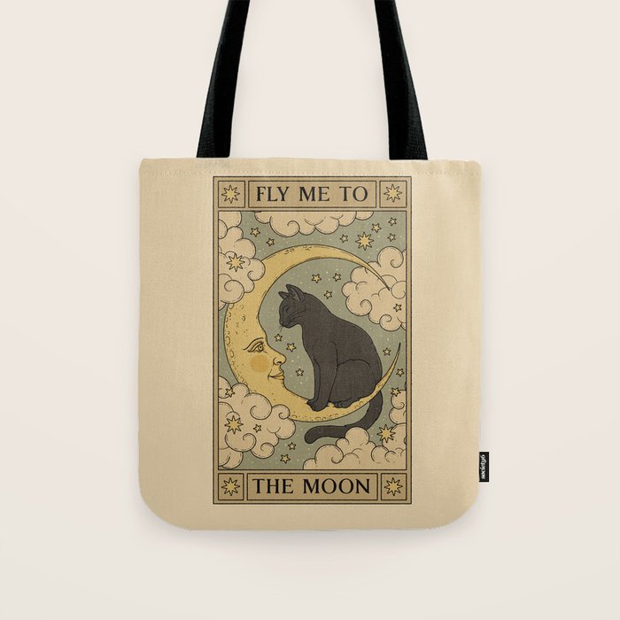 Fly Me to The Moon Tote Bag Gallery Image 1