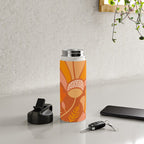 Disco Dance Party Flowers Water Bottle Gallery Image 4