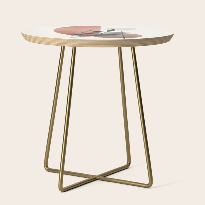 Abstract Rock Geometry 12 Side Table Gallery Image 1