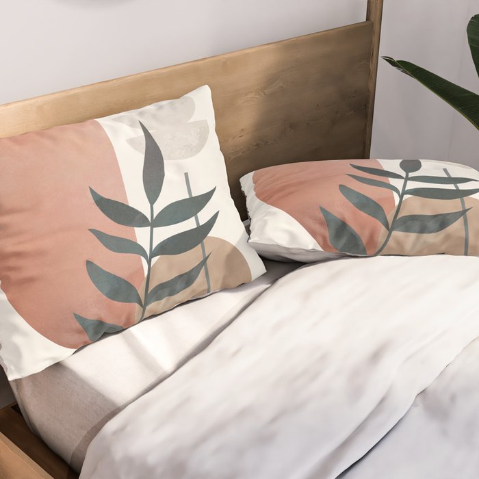 Abstract Rock Geometry 12 Pillow Sham Gallery Image 2
