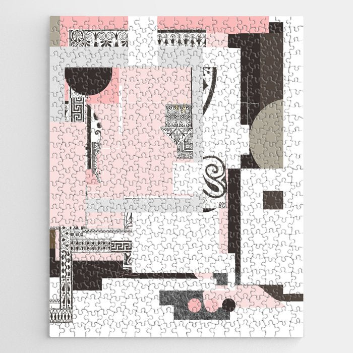 the abstract daydream · pink Jigsaw Puzzle Gallery Image 1