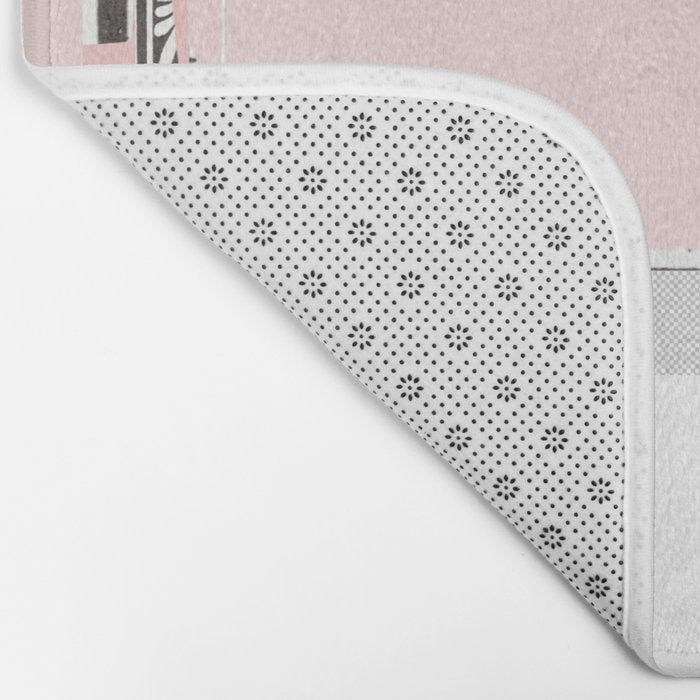 the abstract daydream · pink Bath Mat Gallery Image 2
