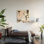 the abstract daydream · pink Wood Wall Art Gallery Image 2