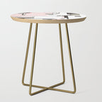 the abstract daydream · pink Side Table Gallery Image 1