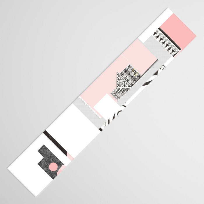 the abstract daydream · pink Table Runner Gallery Image 3