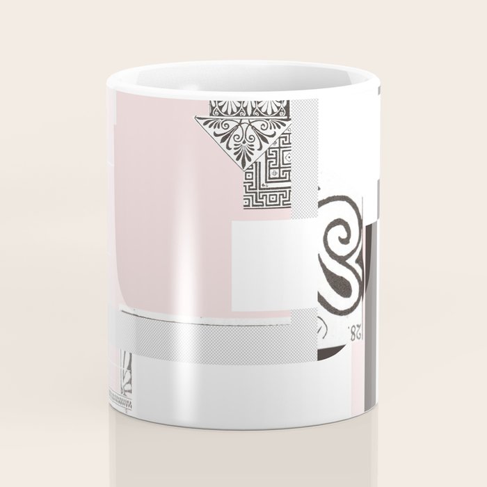 the abstract daydream · pink Coffee Mug Gallery Image 4