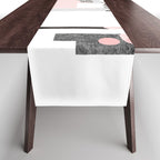 the abstract daydream · pink Table Runner Gallery Image 1