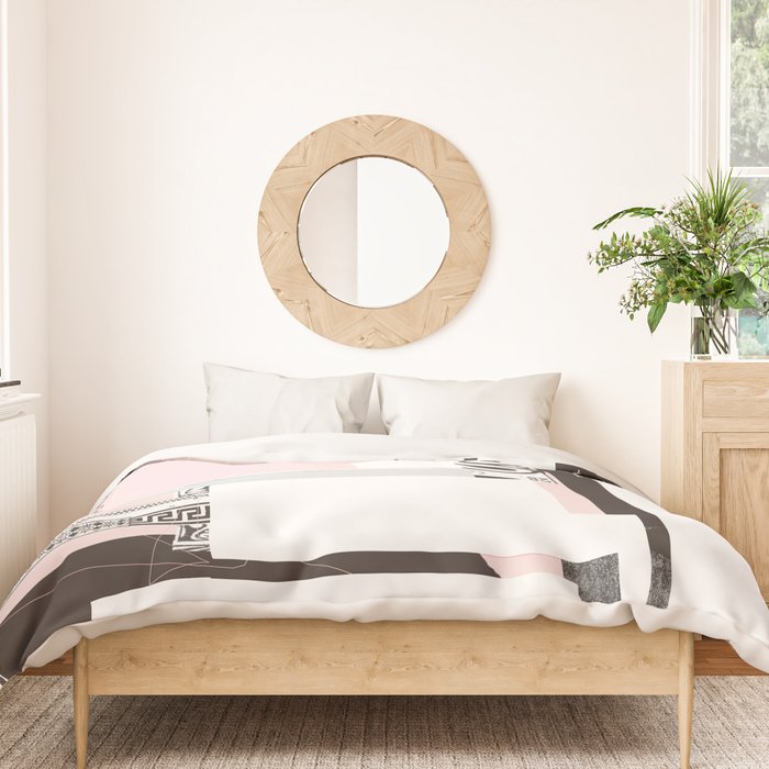 the abstract daydream · pink Duvet Cover Gallery Image 3