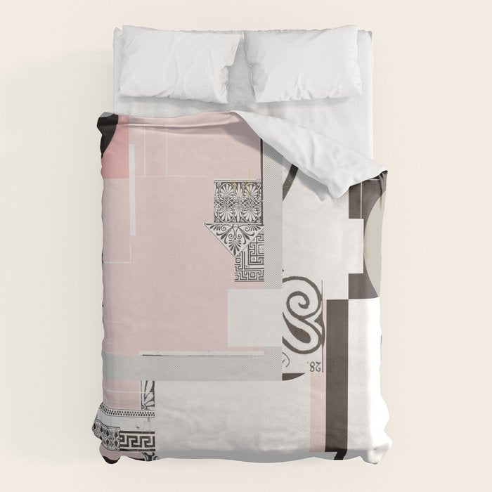 the abstract daydream · pink Duvet Cover Gallery Image 1