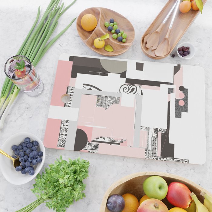the abstract daydream · pink Cutting Board Gallery Image 2