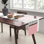 the abstract daydream · pink Table Runner Gallery Image 2