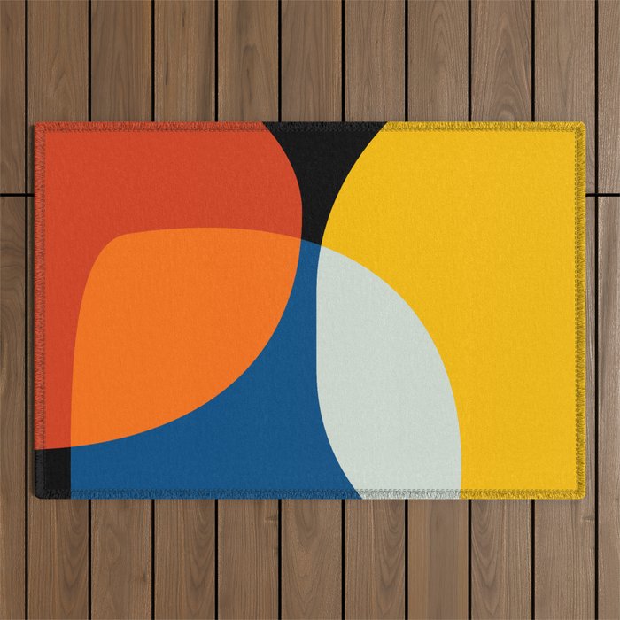 Bauhaus 4 Outdoor Rug Gallery Image 1