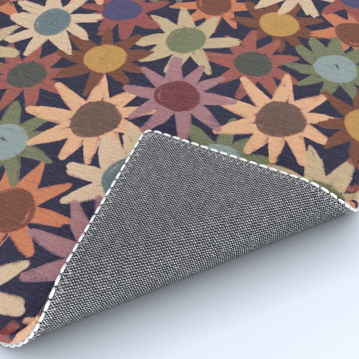 Hand Drawn Florals #6 Rug Gallery Image 4