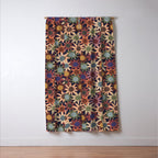 Hand Drawn Florals #6 Window Curtain Gallery Image 3
