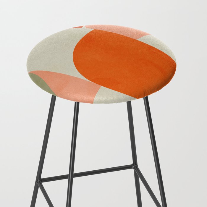 retro mid mod Stool Gallery Image 2