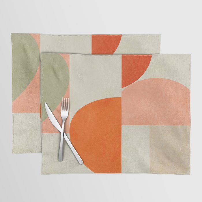 retro mid mod Placemat Gallery Image 1