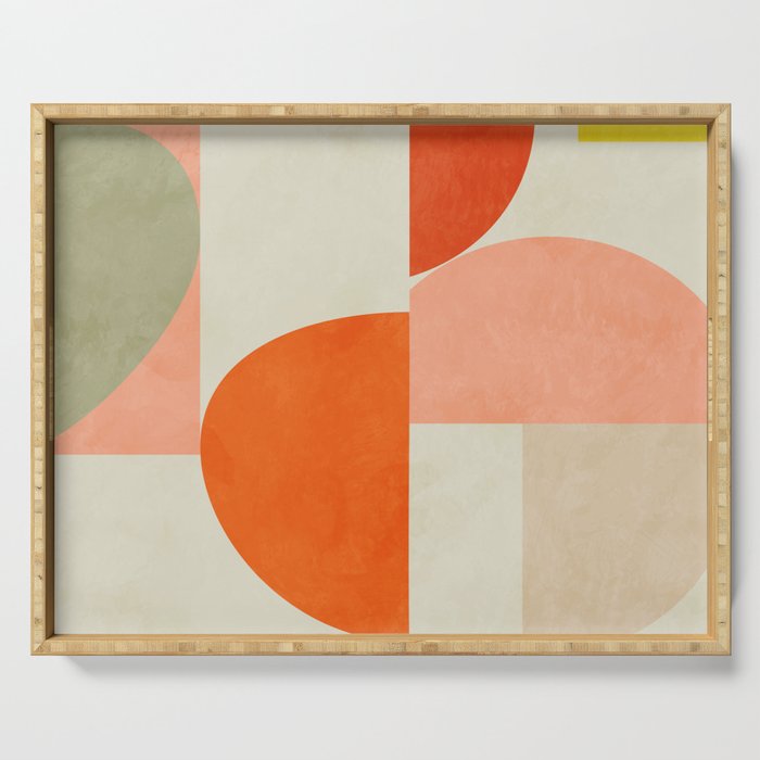 retro mid mod Serving Tray Gallery Image 1