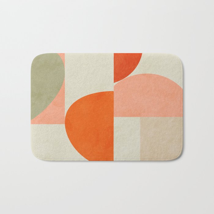 retro mid mod Bath Mat Gallery Image 1