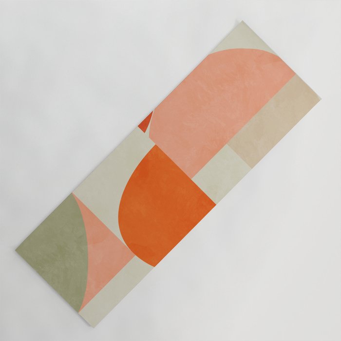 retro mid mod Yoga Mat Gallery Image 1