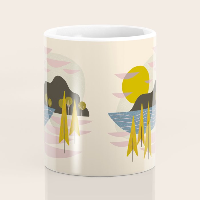 Alpine Forest Landscape Coffee Mug Gallery Image 4