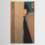 Behind the Painted Door Tablecloth Gallery Image 2