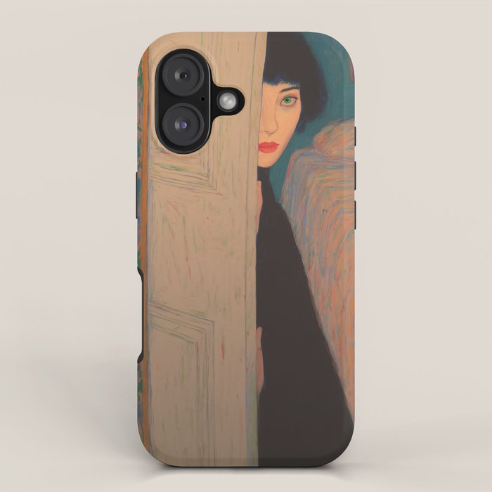 Behind the Painted Door iPhone Case Gallery Image 1