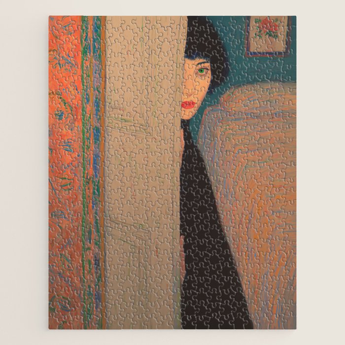 Behind the Painted Door Jigsaw Puzzle Gallery Image 1