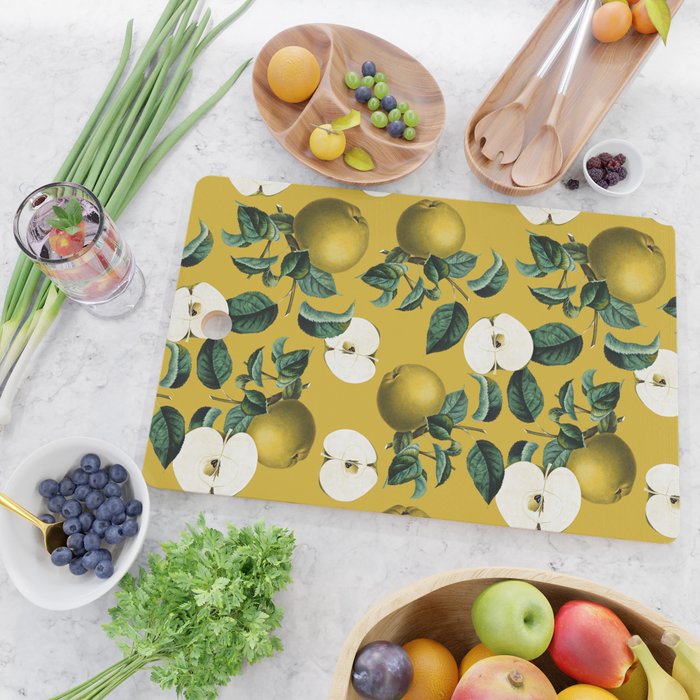 Vintage Fruit Pattern III Cutting Board Gallery Image 2