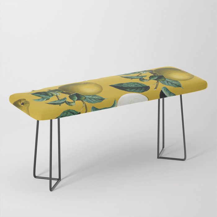 Vintage Fruit Pattern III Bench Gallery Image 1