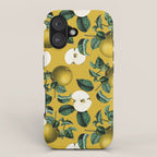 Vintage Fruit Pattern III iPhone Case Gallery Image 1