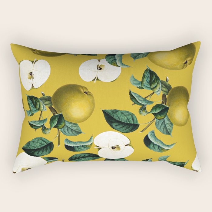 Vintage Fruit Pattern III Rectangular Pillow Gallery Image 2