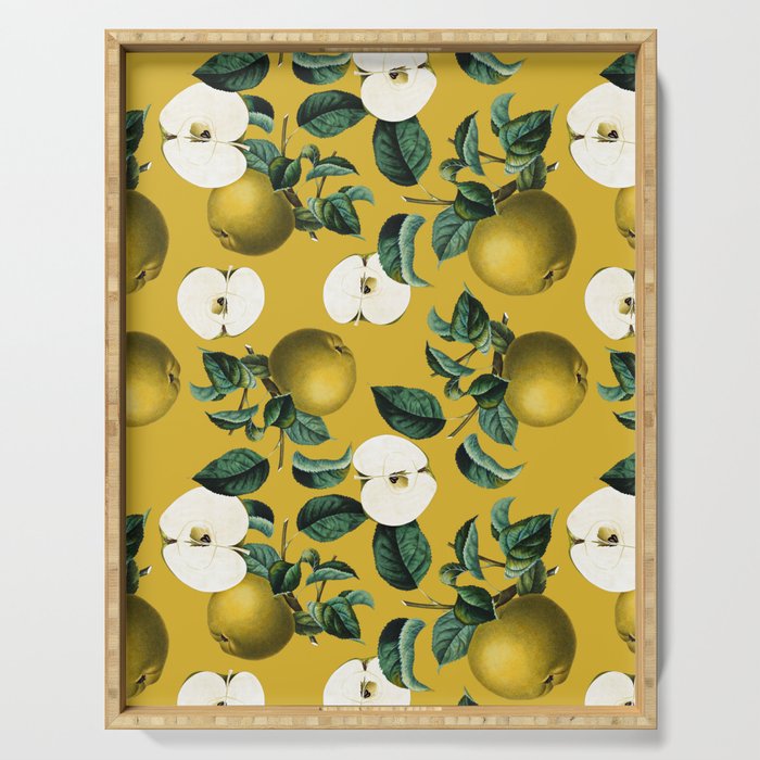 Vintage Fruit Pattern III Serving Tray Gallery Image 1