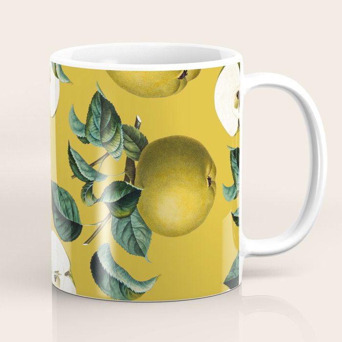 Vintage Fruit Pattern III Coffee Mug Gallery Image 1