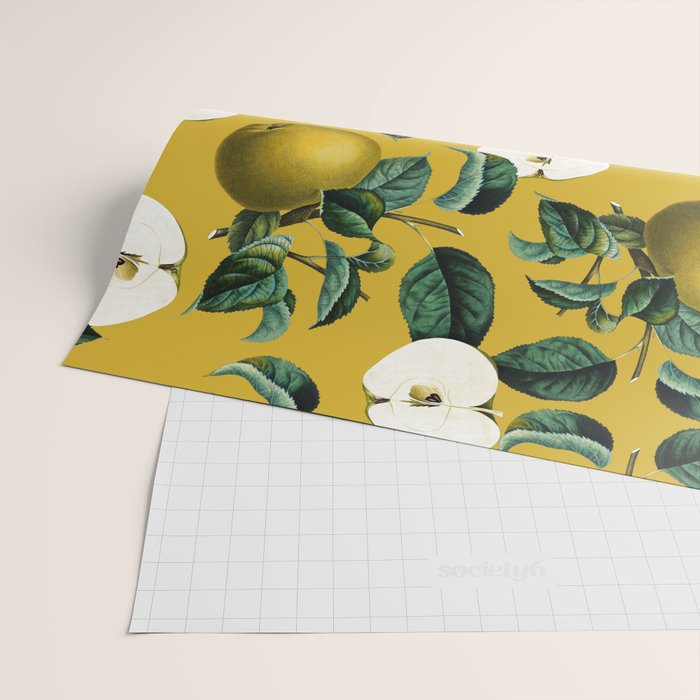Vintage Fruit Pattern III Wrapping Paper Gallery Image 2