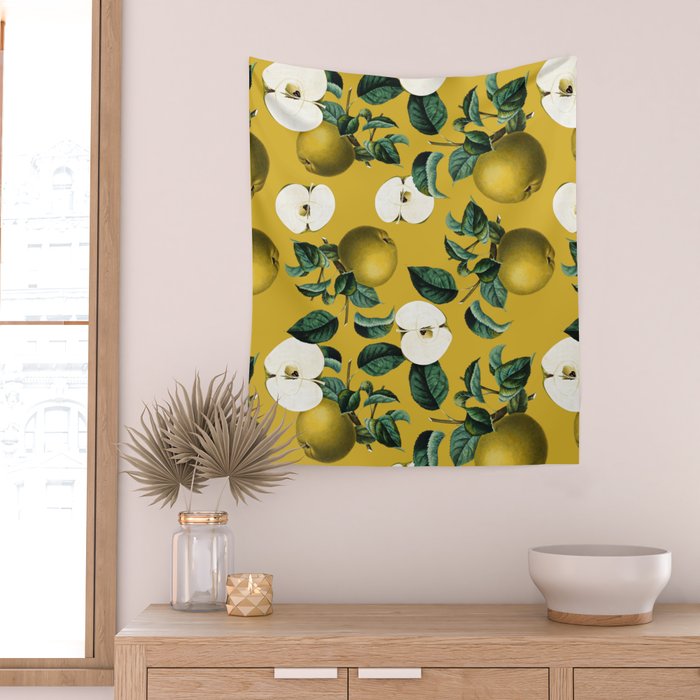 Vintage Fruit Pattern III Wall Tapestry Gallery Image 2