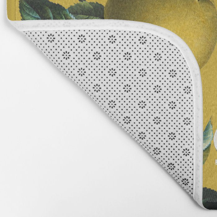 Vintage Fruit Pattern III Bath Mat Gallery Image 2