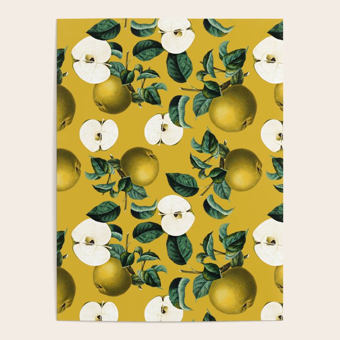 Vintage Fruit Pattern III Poster Gallery Image 1