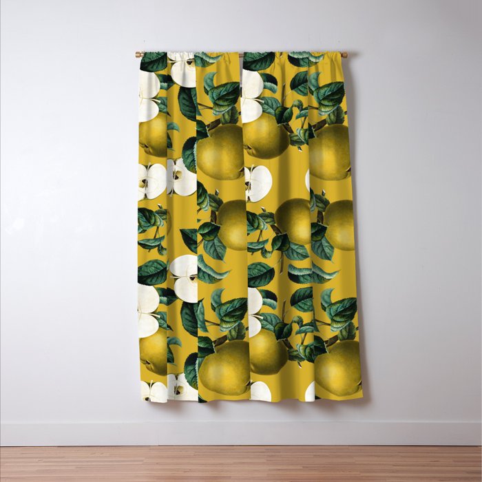Vintage Fruit Pattern III Window Curtain Gallery Image 3