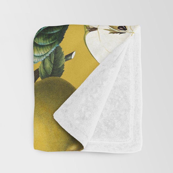 Vintage Fruit Pattern III Throw Blanket Gallery Image 3
