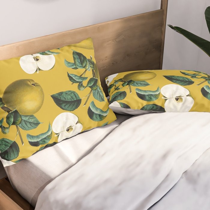 Vintage Fruit Pattern III Pillow Sham Gallery Image 2