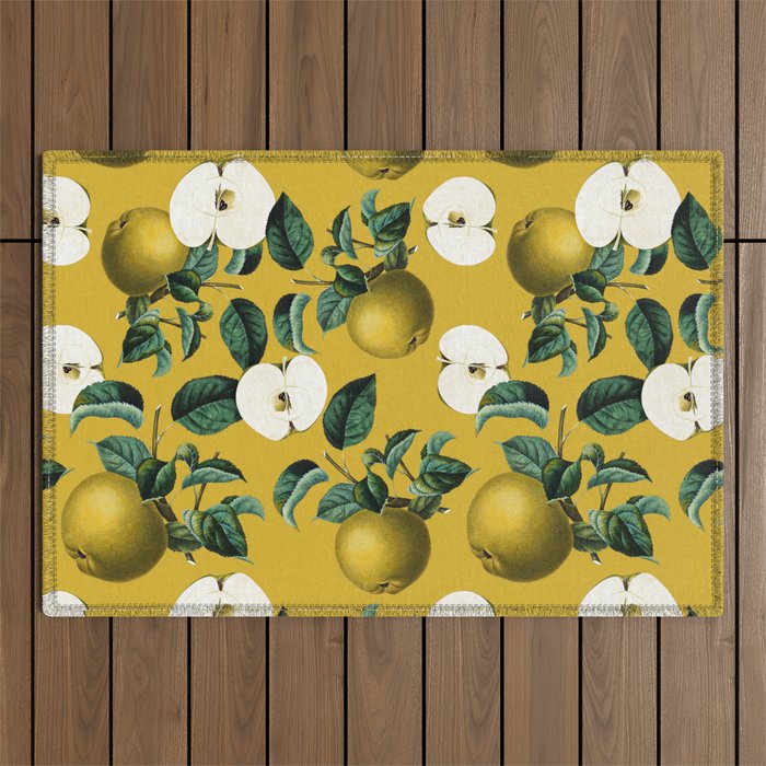 Vintage Fruit Pattern III Outdoor Rug Gallery Image 1