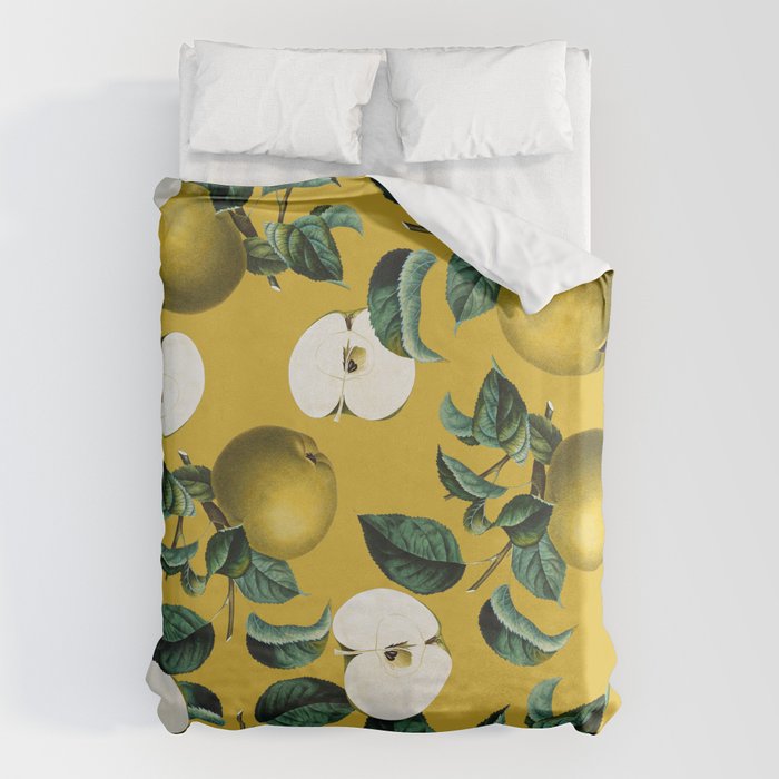 Vintage Fruit Pattern III Duvet Cover Gallery Image 1
