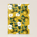 Vintage Fruit Pattern III Stationery Card Gallery Image 2