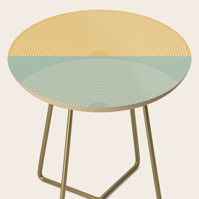 Minimal Rainbow Color Block IX Side Table Gallery Image 2