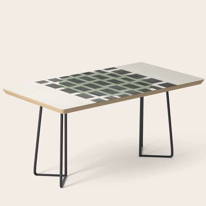 Minimalist Japandi Object Green No.04 Coffee Table Gallery Image 1