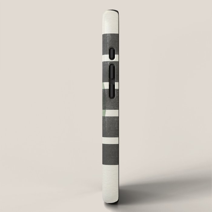 Minimalist Japandi Object Green No.04 iPhone Case Gallery Image 2