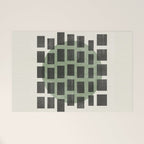 Minimalist Japandi Object Green No.04 Welcome Mat Gallery Image 1