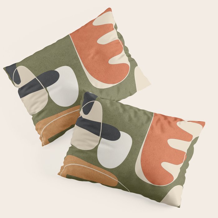 Organic Rhythms 2 Pillow Sham Gallery Image 3