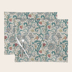 Walter Crane Teazle Art Nouveau Floral Placemat Gallery Image 1